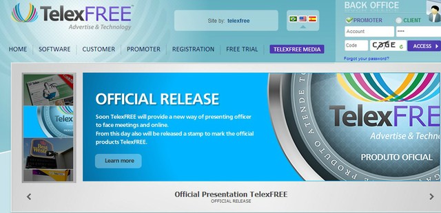 Telexfree foi condenada a devolver dinheiro de divulgadores (Foto: Divulgação/Telexfree