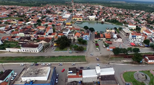 Levantamento do IBGE indica que 38.422 pessoas vivem em Santaluz | Foto: Reprodução/ Brasil nas Alturas