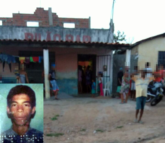 Corpo de homem foi encontrado com perfuações em cima de laje em Queimadas | Foto: Notícias de Santaluz