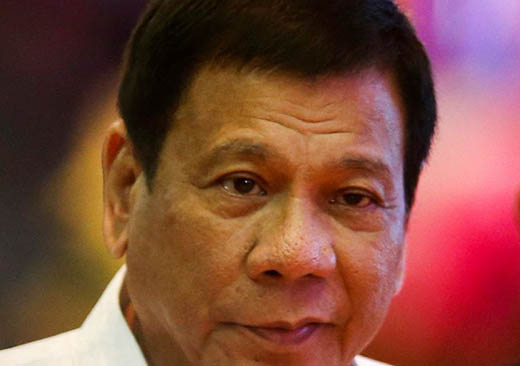 Reinstauração da pena de morte é uma das prioridades do presidente Rodrigo Duterte | Foto: Reuters