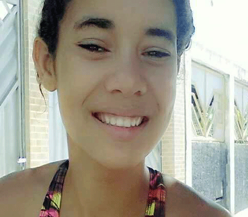 Adolescente foi morta a tiros na frente de casa em Caldas do Jorro, distrito de Tucano | Foto: Arquivo Pessoal