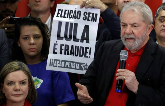 Deputado do PT sugere regra que pode evitar prisão de Lula | © NACHO DOCE / LULA