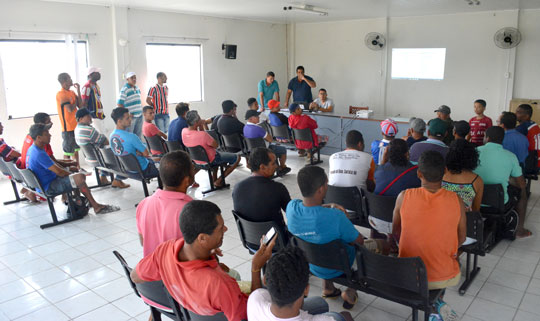 Reunião serviu como congresso técnico do Campeonato Rural de Santaluz | Foto: Notícias de Santaluz