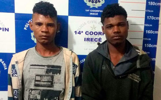 Homens foram presos após estupro coletivo (Foto: Divulgação/Polícia Civil