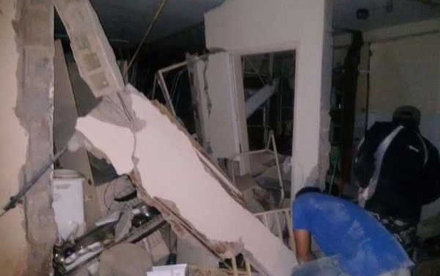 Explosões causaram destruição na cidade de Tremedal, sudoste baiano (Foto: Blog do Anderson