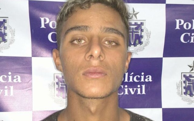 Dionatan foi preso por latrocínio e aguarda decisão judicial (Foto: Divulgação/Polícia Civil