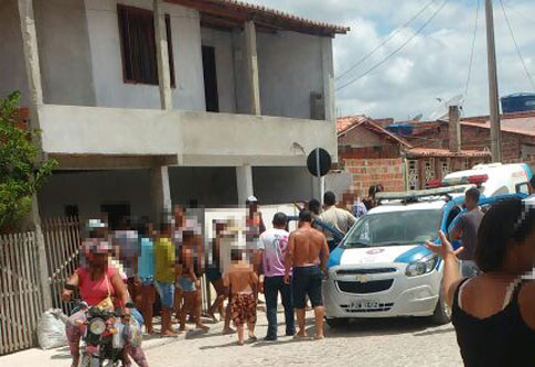 Tentativa de homicídio ocorreu na manhã deste sábado em Valente | Foto: Leitor do Notícias de Santaluz