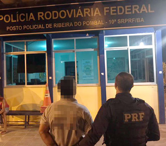 Ex-vereador de Santaluz foi preso pela PRF após apresentar CNH falsa durante abordagem | Foto: Divulgação/PRF