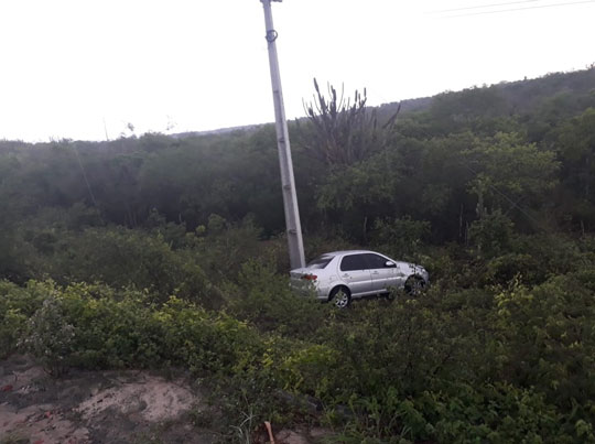 Mulher seguia de Santaluz para Serrinha quando sofreu acidente em Valente | Foto: Notícias de Santaluz