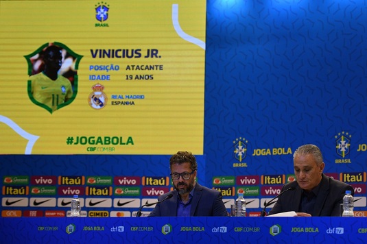 Tite, técnico da Seleção, anuncia a convocação da Seleção | Foto: Pedro Martins / MoWA Press