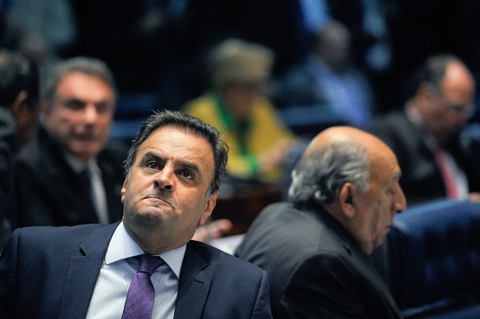 O deputado federal Aécio Neves (PSDB-MG), quando ainda era senador da República | Foto: Pedro França/Agência Senado
