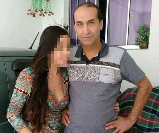 Jovem e o pai, que matou o ex-genro em Praia Grande, SP | Foto: Reprodução/Facebook