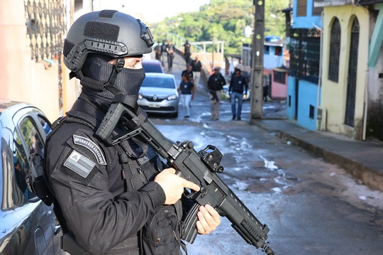 Ação cumpre mandados em Salvador, Simões Filho e Conceição do Jacuípe | Foto: Divulgação/SSP-BA