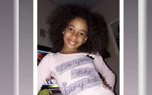 Ana Luísa, de 9 anos, perguntou à mãe, em carta, se realmente não existia "princesa negra" | Foto: Luciana Cardoso/Arquivo Pessoal