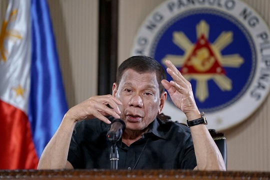Foto: King Rodriguez/ Malacanang Presidential Photographers Division/ AP