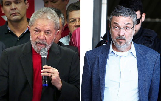 Palocci foi ministro de Lula | Foto: Montagem/G1