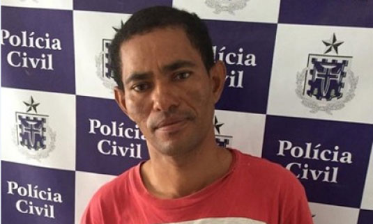 Claudemir na época em que foi preso após ser indiciado por abusar os próprios filhos | Foto: Polícia Civil/Divulgação/Arquivo