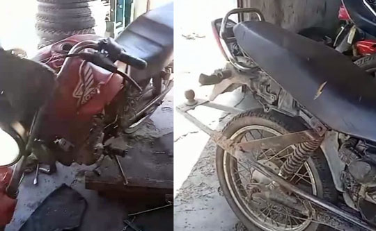 Homem tem moto furtada na frente de casa em Santaluz