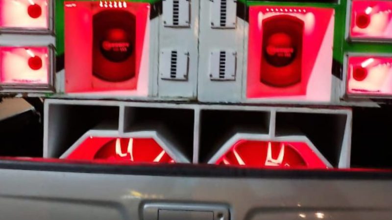 Caminhonete com som alto é apreendida por perturbação do sossego em Santaluz