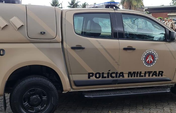 Suspeito de esfaquear homem é preso pela Polícia Militar horas depois do crime em Santaluz
