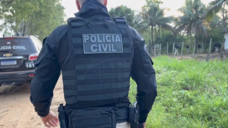 Polícia Civil prende suspeito de duplo homicídio ocorrido em Itiúba