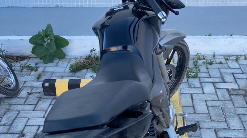 Moto usada em atentado contra mulher na zona rural de Santaluz é apreendida durante ação da PM