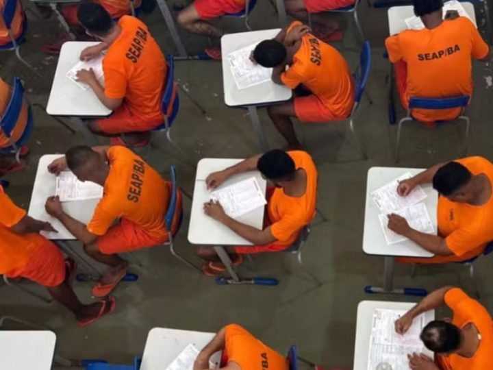 Detento de presídio da Bahia alcança 880 pontos no Enem para pessoas privadas de liberdade